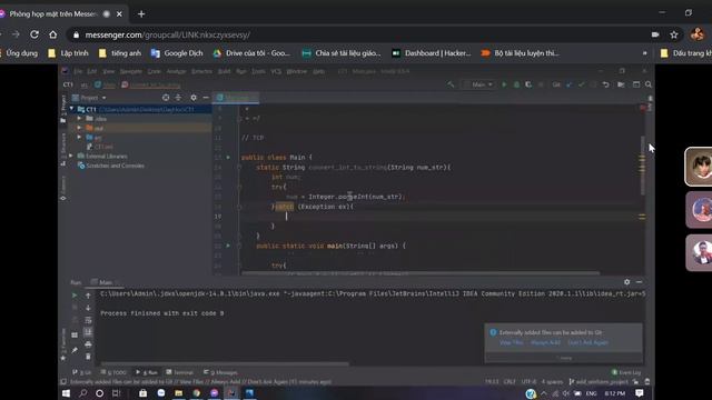 System program : TCP socket java (P1. Server). смотреть онлайн