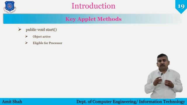 Applet Life Cycle | Advanced Java Programming | Hindi смотреть онлайн
