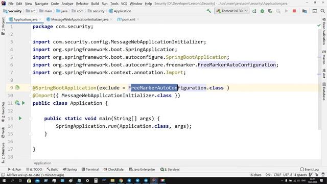 SpringApplication run смотреть онлайн