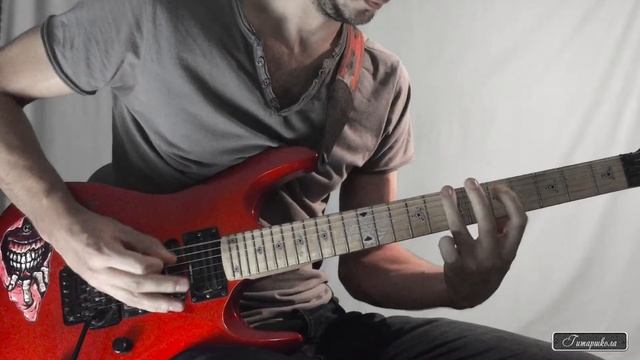 Рок гитара. Рифф в стиле тяжелый рок смотреть онлайн