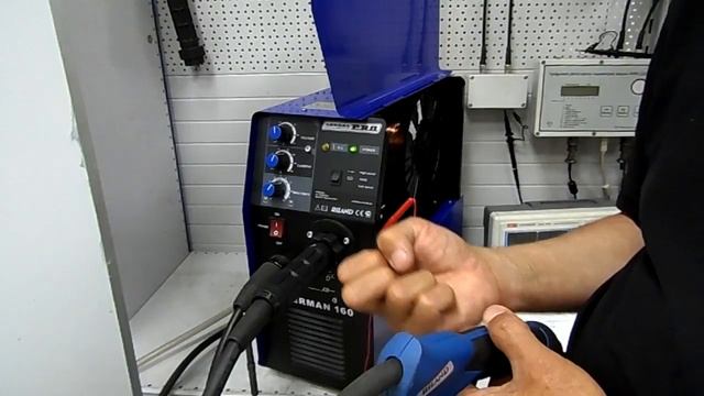 Насройка полуавтомата, индукции, подачи и напряжения смотреть онлайн