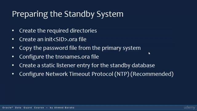 Oracle 12c Data Guard Admin - Creating a Physical Standby Database - Lecture 2 смотреть онлайн