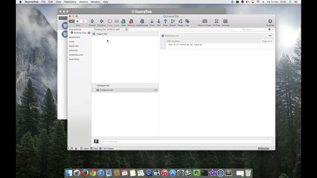 Git con SourceTree #2 añadir contenido смотреть онлайн