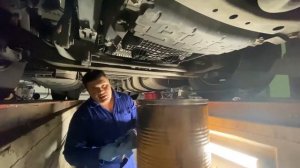 Замена масла - Мерседес Актрос - Евро 6