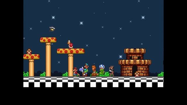 Super Mario Bros. X (SMBX) playthrough - The Restoration [P30] смотреть онлайн