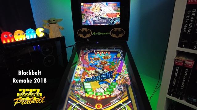 "Blackbelt REMAKE" - Tutorial on AT Games Legends Pinball смотреть онлайн