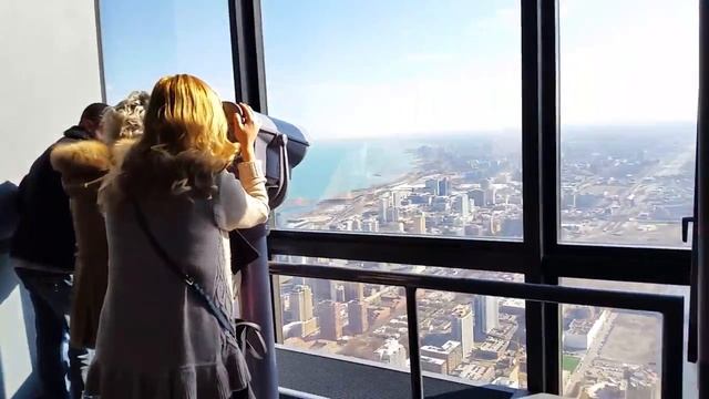 Поднимаюсь на самый высокий небоскреб Чикаго. Willis Tower смотреть онлайн