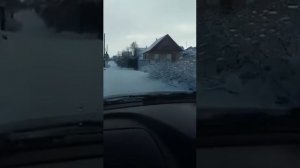 Проходимость Тойота Хариер по снегу. Часть1.