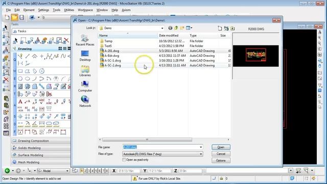 Axiom - MicroStation-AutoCAD Translation Secret #1 смотреть онлайн