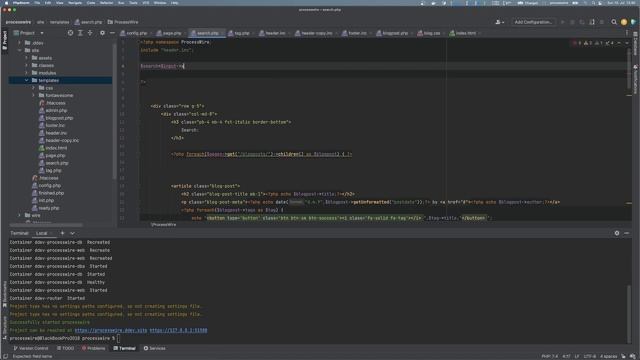 ProcessWire Seminar - Part 7 - Search смотреть онлайн