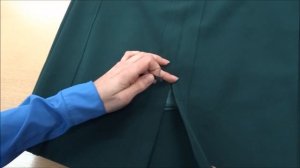 Как зашить разрез на юбке