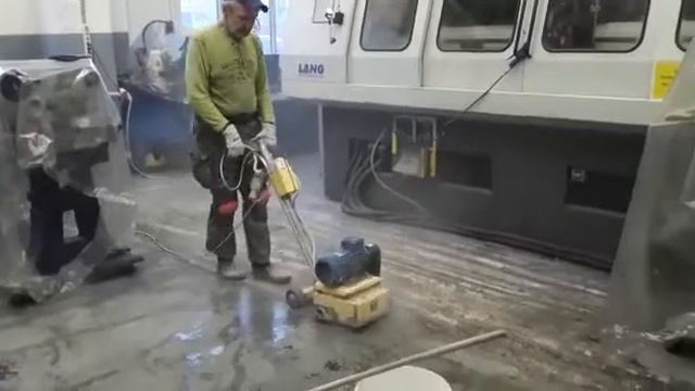 Фрезеровка бетонного пола 3