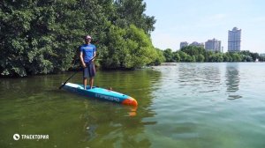 Техника гребли на Sup.