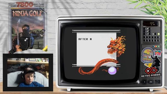 Ninja Golf (Atari 7800) смотреть онлайн