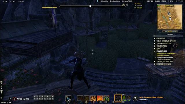 Elder Scrolls online 2017 04 06 Kalryssias Haus mit Trainings Parcours смотреть онлайн