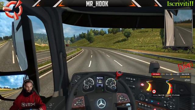 Euro Truck Simulator 2 Poderak Ci Raggiunge su Discord Live ITA смотреть онлайн