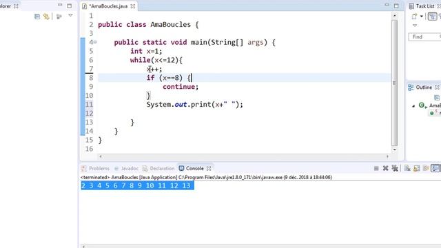 18 Java Utujambo Break na continue смотреть онлайн
