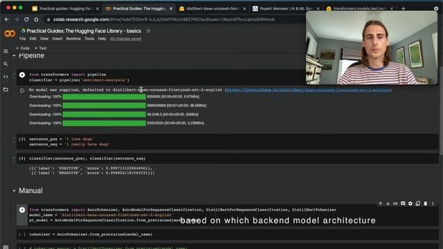 Hugging Face Transformers: the basics. Practical coding guides SE1E1. NLP Models (BERT/RoBERTa) смотреть онлайн