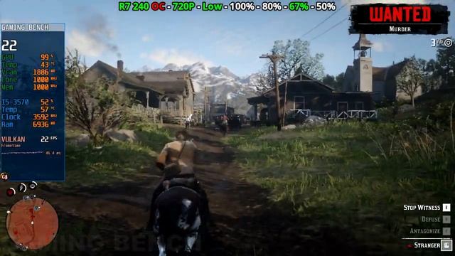 You Can Play ? Red Dead Redemption 2 On R7 240 2gb gddr3 | I5 3570 | 10gb Ram смотреть онлайн