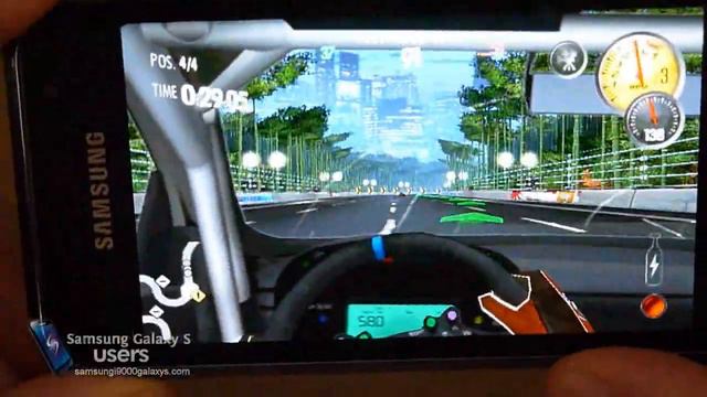 Need for Speed Shift Samsung Galaxy S android demo смотреть онлайн