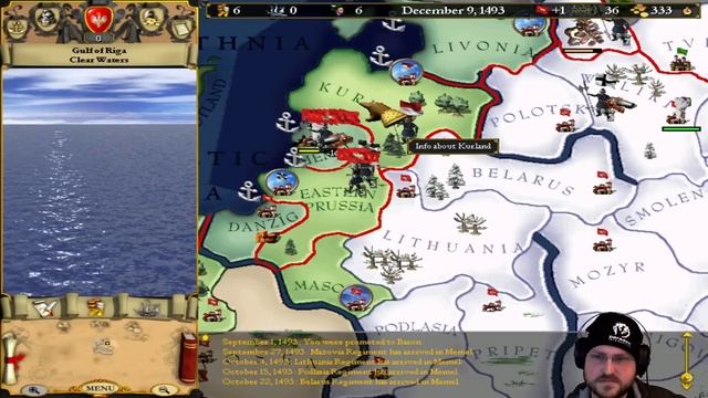 Europa Universalis 1 [Gameplay/Livestream] - Part 1