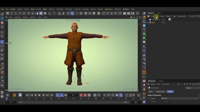 Как сгруппировать объекты в Cinema 4D / How to group objects in Cinema 4D смотреть онлайн