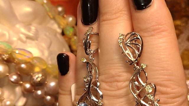 Скай Топазы ?? в Белом Родии и Серебре ✨✨✨ смотреть онлайн