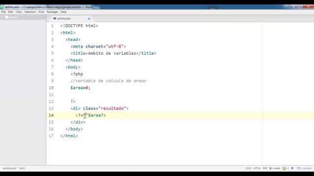 PHP - Ambito de variables. Parte 1 смотреть онлайн