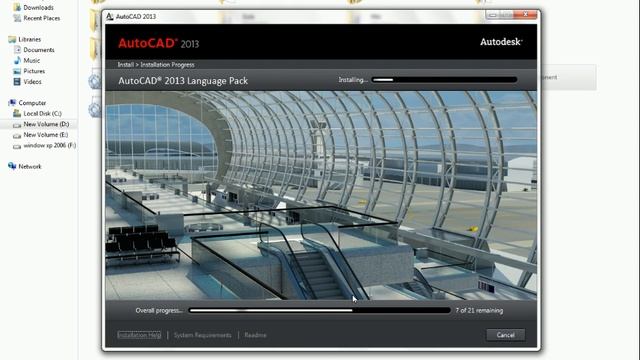 Autocad for Student Tutorial /how to INSTALLATION OF AUTOCAD 2013 STEP-2 смотреть онлайн