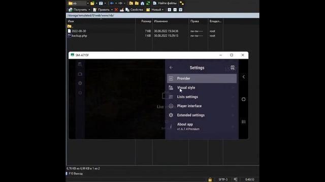 OTT Navigator - how to backup to your own private server (or make backup storage for your clients) смотреть онлайн