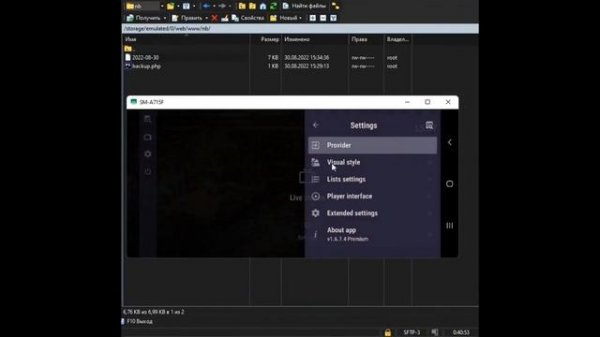 OTT Navigator - how to backup to your own private server (or make backup storage for your clients)