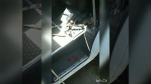 замена тросиков двери спринтер, чистка замков