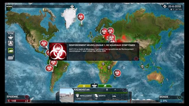 Plague Inc: Evolved PS4 Grippe simiesque Méga Brutal смотреть онлайн