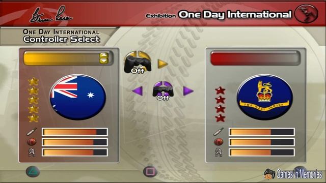Brian Lara International Cricket 2005 [PS2] Games in Memories смотреть онлайн