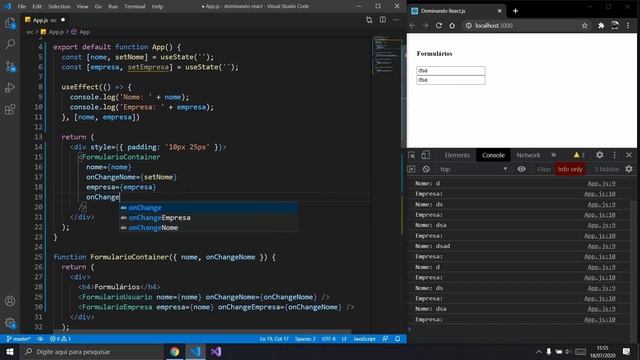 Dominando React.js - Context смотреть онлайн
