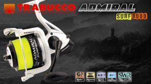 Обзор катушки Trabucco Admiral Surf 8000