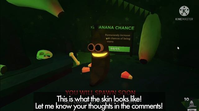 CODE for the GILDED SKIN in BANANA EATS || ROBLOX смотреть онлайн