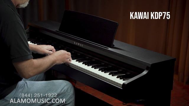 Kawai KDP75 vs KDP120 | Digital Piano Comparison & Demos смотреть онлайн