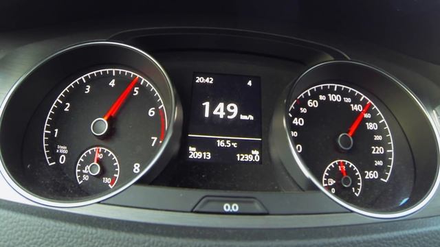 VW Golf 7 1.2 TSI High Performance Chiptuning 280 PS смотреть онлайн