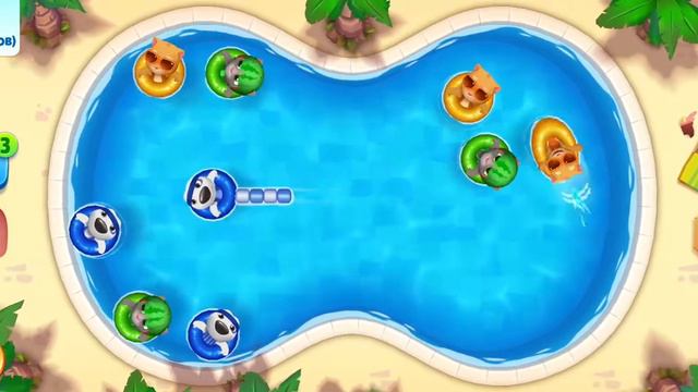 Talking Tom Pool Android Gameplay /Бассейн говорящего Тома ( Level 11-20) смотреть онлайн