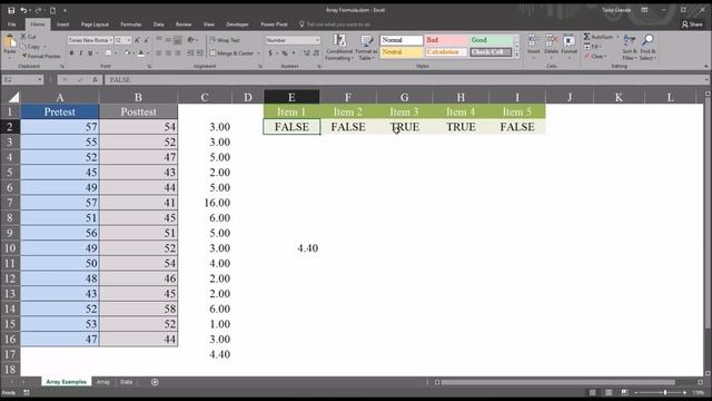 Array Formulas for Complex Calculations in Microsoft Excel смотреть онлайн