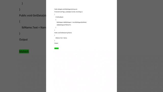 Delegates and Datatypes смотреть онлайн