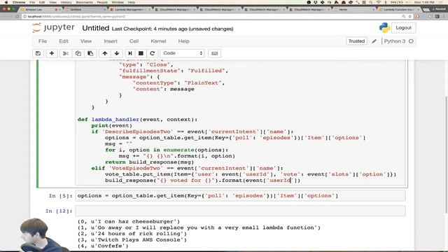 Live Coding with AWS: Chatbots with Slack & Lex | Guest Co-host: Slack смотреть онлайн