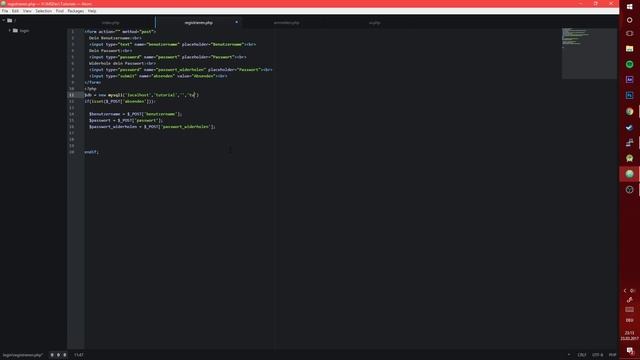 PHP Tutorial | Login und Registrierung mit MySQL-Datenbank | Deutsch - Teil 1 смотреть онлайн