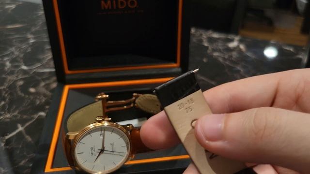 Mido Baroncelli Heritage Rose Gold