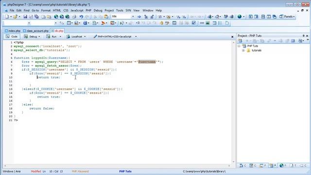 PHP 5 - Creating a login and register script (PART 5) смотреть онлайн