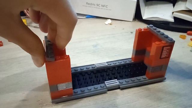LEGO сити 7898 грузовой поезд 2006 года. Ускоренная сборка. смотреть онлайн