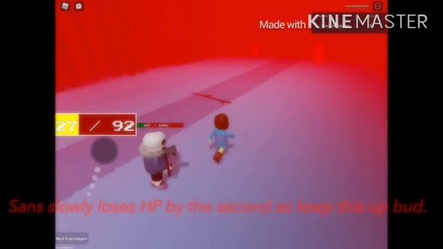 How to beat Horror sans in -roblox- undertale last corridor смотреть онлайн