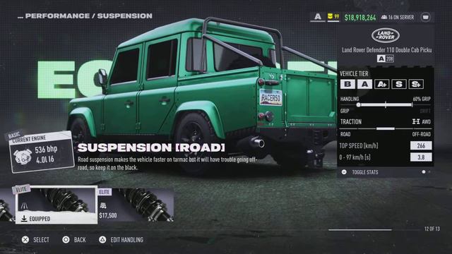 Nfs Unbound (A class build) Land Rover Defender 110 Double Cab Pickup (2015) смотреть онлайн