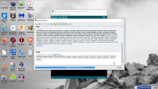 Install U8glib to Arduino смотреть онлайн